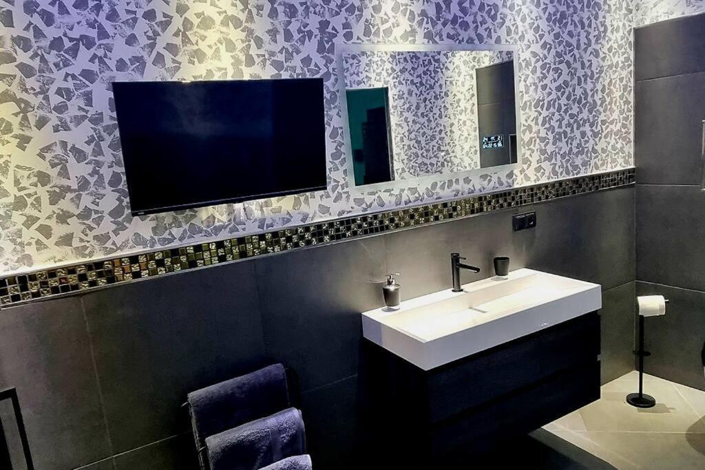 Luxus Loft Whirlpool Designer Kueche Bad Leilighet Herdecke Eksteriør bilde